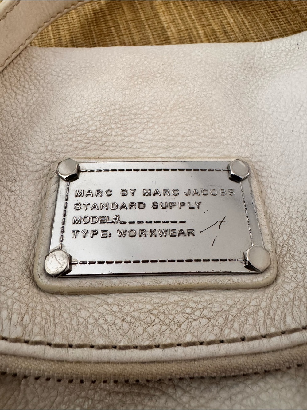 Marc by Marc Jacobs Classic Q Natasha Ivory Leather Crossbody Bag - Picture 12 of 12